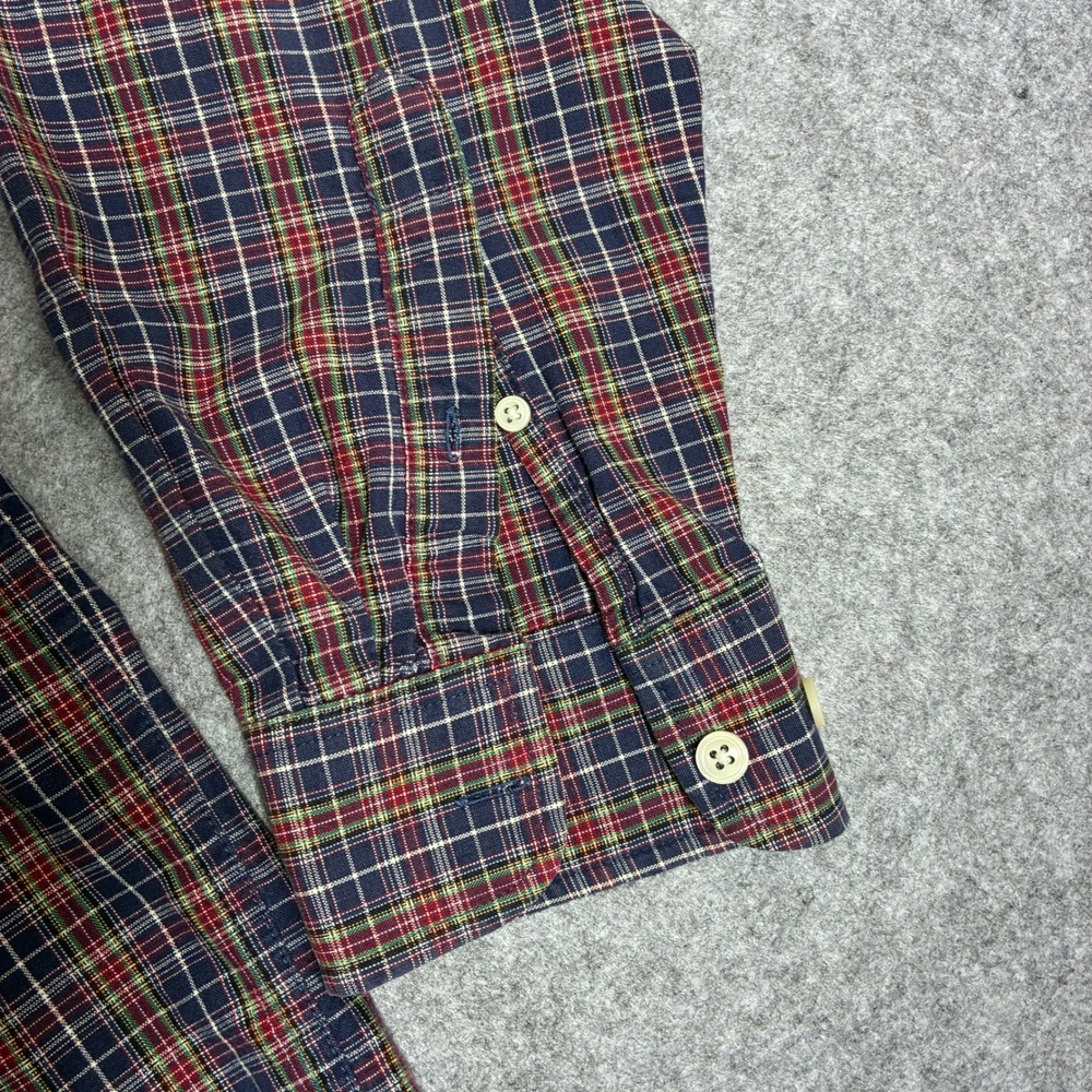 Vintage Old Navy Mens Size XL Plaid Flannel Button Down Shirt Long Sleeve - Picture 7 of 7